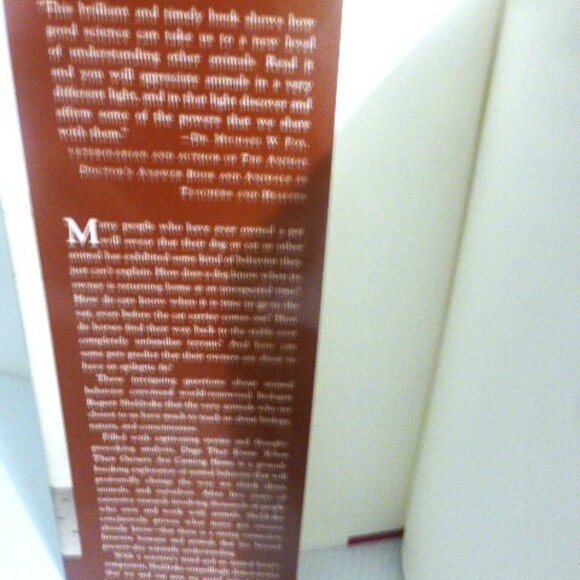 1st ED. 2009 DOGS That Know When Their OWNERS Are COMING Home Rupert Sheldrake - Picture 2 of 13